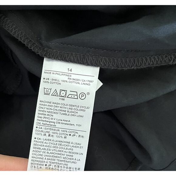 Banana Republic Puff Sleeve Maxi Dress Size 14 Black Low Back Wedding Event NWT - Picture 9 of 9